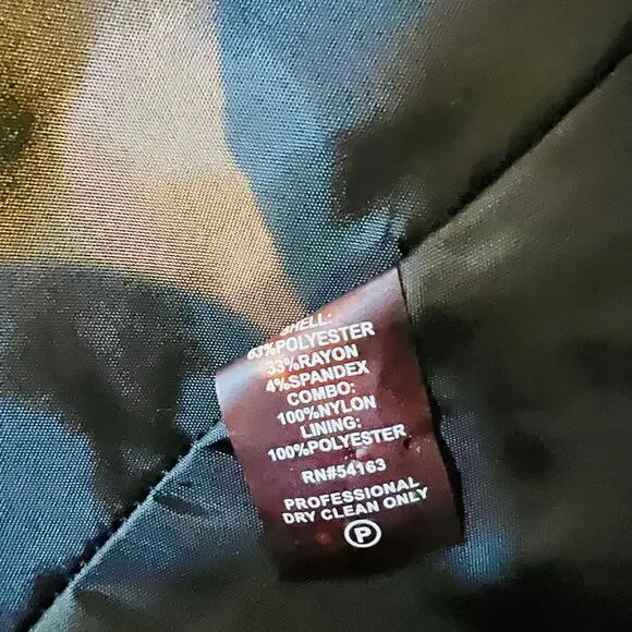 Calvin Klein Lace Insert Sleeveless Dress Size 10 Black - Picture 4 of 7